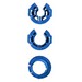 HoldRite&reg; 406-R Tubing Isolator, 1 inch CTS, Galvanized Bracket