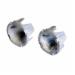 Lockrite&trade; 604 White PVC Gluable Insert, 1/2 inch x 1/2 inch; 100/Bag