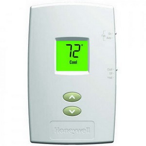 Honeywell Pro 1000 2 Heat/1 Cool Non-Programmable Digital Thermostat, White
