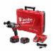 Milwaukee&reg; 2604-22 M18&trade; FUEL&trade; Cordless Hammer Drill/Driver Kit, 1/2 in Metal Single Sleeve Ratcheting Lock Chuck, 18 VDC, 0 to 550/0 to 1850 rpm No-Load