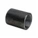 Black Steel Imported Coupling, 3 inch x 3 inch