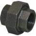Imported Black Malleable Iron Dielectric Union, 1-1/4 inch x 1-1/4 inch, FIP x Sweat