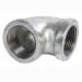 90 Deg Imported Galvanized Malleable Iron Elbow, 1/2 inch x 1/2 inch, Threaded x Threaded