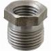150# Imported Galvanized Malleable Iron Hex Bushing, 2 inch x 1-1/2 inch, MNPT x FNPT