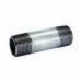 Imported Galvanized Steel Nipple, 1-1/2 inch x 6 inch, Threaded x Threaded