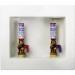 IPS 85716 Econo Box&trade; Brass 1/4-Turn Outlet Box With Water Hammer Arrestor For Washing Machine, 1/2 inch, Pex Conx; 10/Case