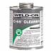 IPS 10202 Cleaner, 1 pt Can With Applicator Cap, Clear