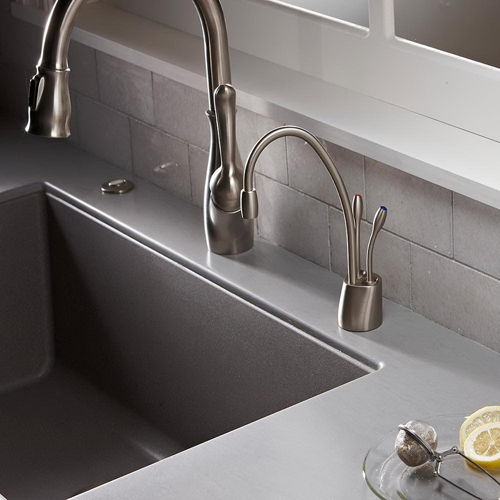 In-Sink-Erator&reg; Indulge&trade; Contemporary Instant Hot Water Dispenser, Mocha Bronze
