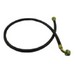 Braxton Harris WMIH4-BG Washing Machine Inlet Hose, 3/8 inch ID x 4 ft, 3/4 inch, FHP x FHP