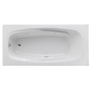 Jason Integrity® 7 Jet Rectangular Whirlpool Tub, 72 inch x 36 inch x 20-1/2 inch, White