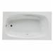 Jason International B4272AWH Integrity&reg; 44 Jet AirMasseur&reg; Hydrotherapy Rectangular Air Bath Tub, 72 inch x 42 inch x 20-1/2 inch, White