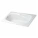 Jason International B4272AWH Integrity&reg; 44 Jet AirMasseur&reg; Hydrotherapy Rectangular Air Bath Tub, 72 inch x 42 inch x 20-1/2 inch, White