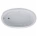 Jason International N3660AWH Integrity&reg; 38 Jet AirMasseur&reg; Hydrotherapy Oval Air Bath Tub, 60 inch x 36 inch x 20-1/2 inch, White