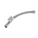 Stainless Steel Braided Water Heater Connector, 3/4 inch FIP x 3/4 inch FIP, 18 inch L