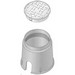 Jones Stephens JJ109G Plastic Round Valve Box, 6 inch, Black/Green