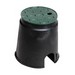 NDS&trade; Round Meter Box Cover, 6 inch x 1.625 inch, Green