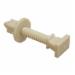 Jones Stephens C02050 Enduro Composite Closet Bolt, 5/16 inch x 2-1/2 inch
