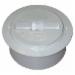 Jones Stephens C60108 PlumBest&trade; LTConnections&trade; PVC Heavy-Duty Internal Pipe Cleanout With Countersunk Plug, 4 inch; 10/Carton