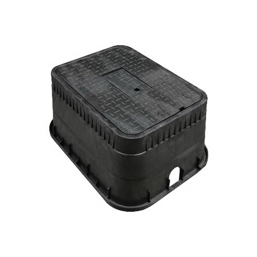 Jumbo Water Meter Box with Reader Lid, 15 inch