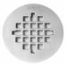 Harvey 42137 Brass Snap-Tite Strainer, 4-1/4 inch O.D., UltraShine&reg; PVD Polished; 12/Pack