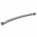 Jones Stephens S04242 Delta&reg; Style Stainless Steel Flexible Lead-Free Faucet Connector, 3/8 inch x 3/8 inch, OD x Comp, 20 inch Hose Length