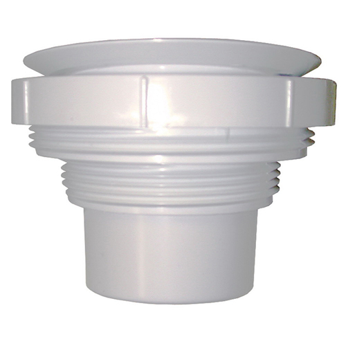 Sewer Popper&trade; PVC Cleanout and Relief Valve, 3 inch x 4 inch, White