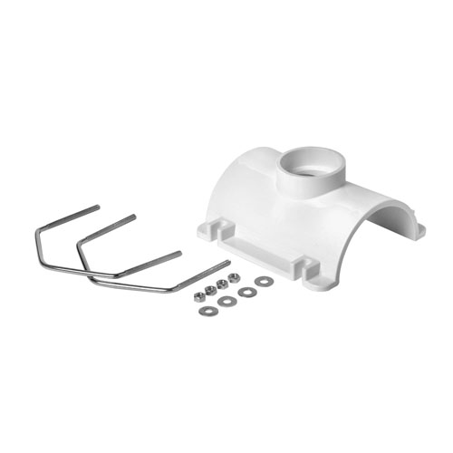 Oatey&reg; Schedule 40 PVC Saddle Tee Kit, 3 inch x 2 inch, White