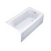 Kohler Bancroft® K-1151-RA-0 8-Jetted Acrylic Rectangular Whirlpool, 32 inch x 60 inch, White