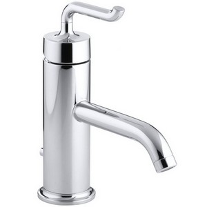 Kohler Purist® K-14402-4-CP Single Hole 1-Handle Specialty Monoblock Bathroom Faucet, 1.5 gpm, Polished Chrome