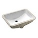 Kohler Ladena® K-2214 1-Basin Vitreous China Undermount Lavatory Sink, 20-7/8 inch x 14-3/8 inch, White
