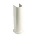 Kohler Devonshire® K-2288 Vitreous China Bathroom Sink Pedestal, 26-1/2 inch H, White
