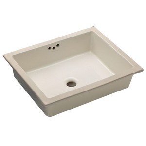 Kohler Kathryn® K-2330 1-Basin Vitreous China Undermount Lavatory Sink, 19-3/4 inch x 15-5/8 inch, Biscuit