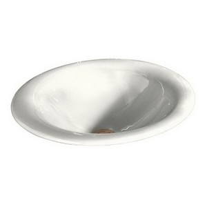Kohler Iron Bell® K-2804-P5-0 Cast Iron Wall Mount Lavatory Sink, 18 inch x 16 inch, White