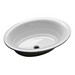 Kohler Garamond® K-2832 1-Basin Cast Iron Undermount Lavatory Sink, 19-5/8 inch x 15 inch, White