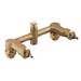 Kohler&reg; K-302-K Brass Widespread Ceramic In-wall Two-handle Valve System With Centers, 1/2 inch NPT