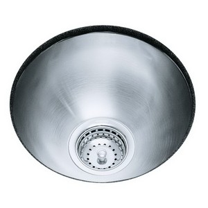 Kohler Undertone® K-3339-NA 1-Basin Stainless Steel Undermount Kitchen Sink, 13-5/8 inch x 13-5/8 inch, 18 ga