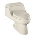 Kohler San Raphael&trade; K-3466 Ingenium&reg; Flush System Left Trip Lever Vitreous China One-Piece Toilet With Seat, 1.6 gpf, Almond