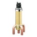 Kohler&reg; K-409-K Brass Deck-mount Transfer Valve 2/3-way Valve With Integral Check Valve, 1/2 inch CTS