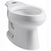 Kohler K-4198 Wellworth® 12 inch Rough-In Vitreous China Elongated Front Toilet Bowl, White