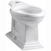 Kohler K-4380 Memoirs® 12 inch Rough-In ADA Vitreous China Elongated Front Toilet Bowl, White