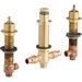 Kohler K-438-K-NA Brass Finished-Deck or Rim-Mount Ceramic Valve System With Diverter, 11 to 12 gpm