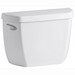 Kohler K-4436 Wellworth® Class Five® Flush System Left Trip Lever Vitreous China Toilet Tank, 1.28 gpf, White