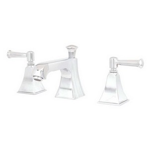 Kohler Memoirs® K-454-4S-CP 2-Handle 8 to 16 inch Widespread Lavatory Faucet, 1.5 gpm, Polished Chrome