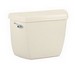 Kohler K-4645 Highline® Pressure Lite® Flush System Left Trip Lever Vitreous China Toilet Tank, 1.6 gpf, Almond