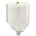Kohler Bardon&trade; K-4904-ET Top Spud Vitreous China High Efficiency Wall Mount Washout Urinal, 18 inch x 14-1/8 inch, 0.125 to 1 gpf, Biscuit