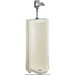 Kohler Branham&trade; K-4920-T-0 Top Spud Vitreous China Floormount Washout Urinal, 18-1/4 inch x 16-1/8 inch, 1 gpf, White