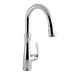 Kohler Bellera™ K-560-CP 1-Handle Kitchen Pull-Down Faucet, 2.2 gpm, Polished Chrome