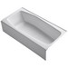 Kohler K-716 Villager™ Right Drain Placement Cast Iron Soaking Tub, 60 inch x 30-1/4 inch x 14 inch, White