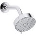 Kohler Awaken&trade; K-72419 3-Spray Settings Multifunction Shower Head, 2 gpm, Polished Chrome
