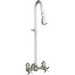 Kohler K-7258-RP 2-Four-Arm Handle Brass Industrial Exposed Shower, Rough Plate